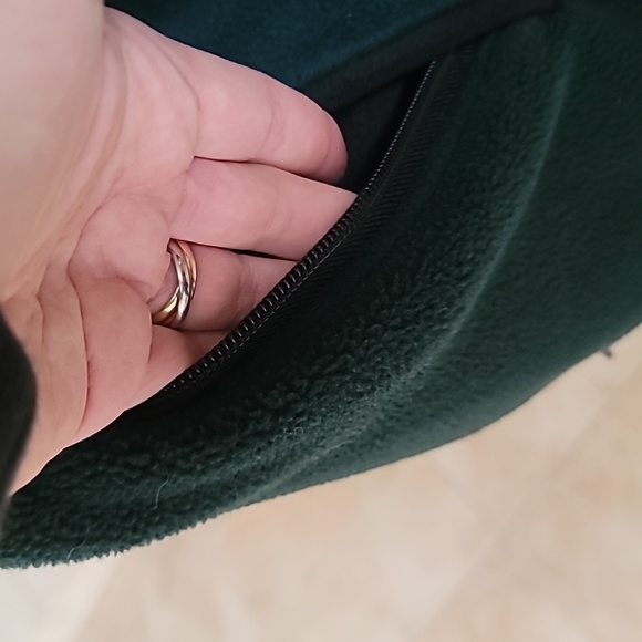 Sportif USA Outdoor Fleece Spot Jacket Green Size Small - Picture 8 of 10